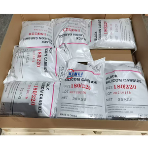 Fabricante de Polvo de Carburo de Silicio Negro Premium 98% SiC <span class=keywords><strong>FEPA</strong></span> Grano F24-F2000 para Granallado y Pulido Abrasivo - Product Image 1