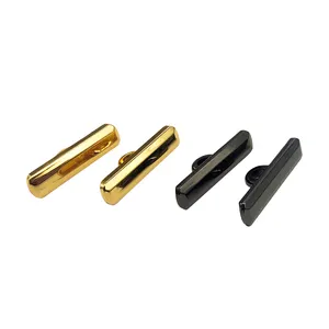 Pinlong 10*45Mm Decorative Furniture Hardware Products Iron Alloy Plate Pull Button For Sofa Bed