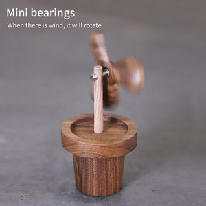 Bán Buôn Rắn Gỗ Cối Xay Gió Hương Liệu Khuếch Tán Xoay Thơm Đen Óc Chó Cho Xe & Trang Trí Nội Thất Hương Hương Chủ Sở Hữu - Product Image 5