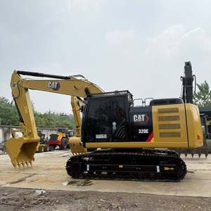 Excavadora Usada Caterpillar 320E 100% Original con EPA, Excavadora Hidráulica de Cadenas de 22 Toneladas de Segunda Mano - Product Image 3
