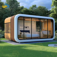 Conteneur Cabine Apple de 20 pieds personnalisable – Capsules de Nuit Modernes, Luxueuses et Écologiques pour le Tourisme en Plein Air