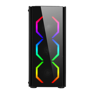 Boîtier de jeu ATX pc avec verre trempé, nouveau boîtier pc de <span class=keywords><strong>bonne</strong></span> qualité en 2020 - Product Image 4