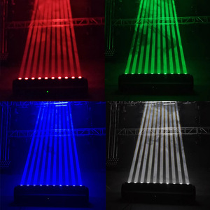 Luz láser de haz de 10 ojos Limin, iluminación de escenario a todo color para bares, KTV y discotecas - Product Image 2