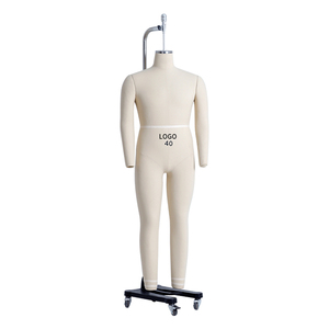 Maniquí de espuma de PU de cuerpo completo para <span class=keywords><strong>hombre</strong></span> con cabeza a medida y pose de pie para aplicación de sastrería - Product Image 3