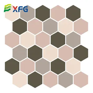 BSCI Factory Self Adhesive Bathroom Wall Tile smooth stick on tile 3d wallpaper from supplier