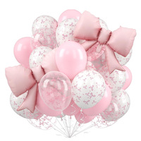 Grensoverschrijdende roze witte vlinder bruiloft ballonset aluminiumfolie verjaardag aanzoek Valentijnsdag Moederdag feest gemaakt