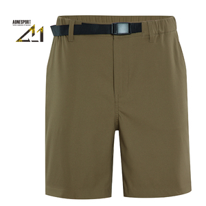 Shorts tactiques en toile unie pour homme A-1, taille haute, fermeture éclair, séchage rapide, respirant, pour entraînement en extérieur et vêtements de travail - Product Image 4