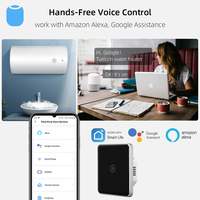 Interrupteur intelligent Zigbee pour chaudière, contrôleur de chauffe-eau 30A, application Smart Life Tuya, télécommande, Alexa, Google Home, panneau en verre