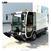 Machine de nettoyage de sol industrielle pour petites surfaces commerciales, 7500 W, 2300 mm, électrique, alimentée par batterie, balayeuse de rue