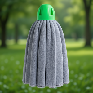 Testina per Mop Fregona Max Pro Grigia con Striscia e Cappuccio Verde 08011 - Product Image 3