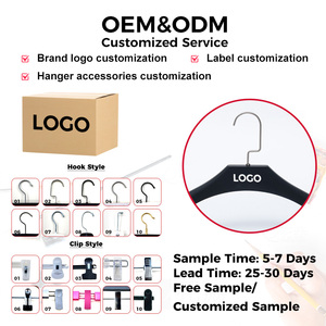 Đa Năng Quần Áo Nhựa Móc Logo Bền Phong Cách Thiết Kế Lý Tưởng Tủ Quần Áo Nhu cầu Tùy Chỉnh Móc Cho Người Lớn Trẻ Em - Product Image 3