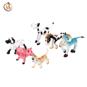 Beaux jouets <span class=keywords><strong>De</strong></span> <span class=keywords><strong>Dessin</strong></span> Animé Modèle Animal <span class=keywords><strong>de</strong></span> <span class=keywords><strong>Ferme</strong></span> pour <span class=keywords><strong>La</strong></span> Décoration - Product Image 1