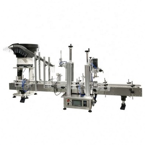 Línea de Máquinas Automáticas de Llenado y Tapado con Tazón Vibratorio, Aplicable para Perfume, Aceite Esencial, Spray, Enjuague Bucal, Mermelada - Product Image 3