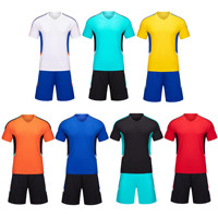 Personalisierbare Fußballtrikots mit Eigenem Logo, Atmungsaktive Trainings-Shirts für Kinder, Jungen und Mädchen, Sportverein-Uniformset