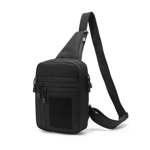 Bolso Bandolera Táctico Vintage Unisex con Correa de Hombro Desmontable, Sistema Molle Oculto, Riñonera EDC Antirrobo con Cremallera - Product Image 3