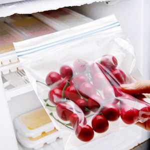 Hot Sale Custom Small Transparent Printed Stand up <b>Zip</b> Lock Plastic <b>Bags</b> Reclosable Zipper <b>Bag</b> clear for Food Package with logo - Product Image 1