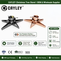 Support de base en métal en forme d'étoile pour sapin de Noël, stable, pour sapin de Noël artificiel ou naturel, décoration intérieure pour fêtes et maison, vente en gros