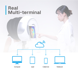 เครื่องวิเคราะห์ผิวหน้าด้วย AI ควบคุมผ่าน iPad สำหรับการวิเคราะห์ริ้วรอย สิว ฝ้า กระ และการตรวจจับความชุ่มชื้น - สำหรับใช้งานเชิงพาณิชย์ - Product Image 4