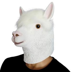 Máscara de Látex de Alpaca de Lujo para Disfraz de Halloween, Disfraz de Pato Novedoso - Product Image 2