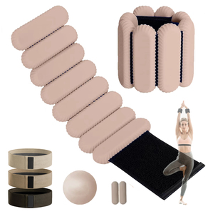 Pesas Ajustables para Ejercicios de Tobillo, Brazalete de Silicona, Juego de Pesas para Muñeca y Tobillo, Pulseras Ajustables - Product Image 1