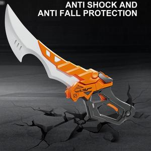 Cartoon Soft Bullet Gun 2 in 1 a forma di coltello gioco di tiro giocattolo ad alta potenza Soft Gun - Product Image 4