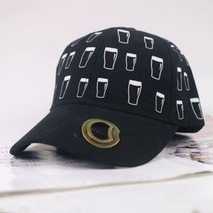 Casquette de baseball structurée à 6 panneaux en coton lavé personnalisée avec ouvre-bouteille en toile unisexe pour toutes les saisons - Product Image 3