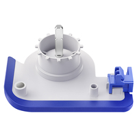 Cache latéral de poignée de balai pour aspirateur robot Ecovacs X9 Pro Omni / T80 OMNI – Pièce en plastique facile à nettoyer pour usage domestique