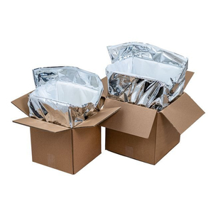 Lớn bạc kim loại lá mát gửi thư tự con dấu cách điện nhiệt bưu phẩm Deluxe cách điện hộp lót túi - Product Image 6