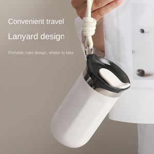 Termo de Acero Inoxidable 304, Taza para Café, Doble Aislamiento al Vacío, 6-12 Horas de Aislamiento Térmico, Diseño Moderno, para Estudiantes y Actividades al Aire Libre - Product Image 3