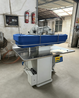 Machine à repasser industrielle automatique DT BF pour T-shirts, équipement de nettoyage à sec à vapeur chaude manuel 900W 220V