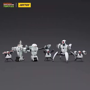 JOYTOY TMNT Roadkill Rodney Scala 1/18 <span class=keywords><strong>Teenage</strong></span> <span class=keywords><strong>Mutant</strong></span> <span class=keywords><strong>Ninja</strong></span> <span class=keywords><strong>Turtles</strong></span> Action Figure Modello da Collezione con Accessori e Base Espositiva - Product Image 2