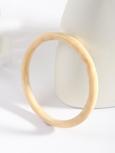 New Vintage Resin Acrylic Bangle Set for Women Jewelry <strong>Korean</strong> Cuff Bangles Bracelets with <strong>Charms</strong> Designer Round New Gifts - Product Image 6