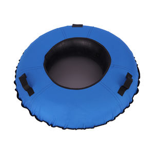 100cm extérieur PVC couverture Commercial gonflable neige traîneau Tubes sport d'hiver jeu 2 personnes Double cavalier neige luge Tube coussin - Product Image 1