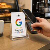 Individuell Bedruckte Newbega NTAG213 NFC-Chip Social-Media-Bewertungskarte Geschenkkarte mit Wasserdichter Funktion und 13,56 MHz
