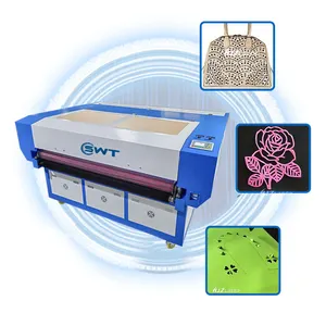 co2 Laser engraving machine for wood/bottle keyboard/ glass bottle fabric 6090 100W laser cutting machine hot sell