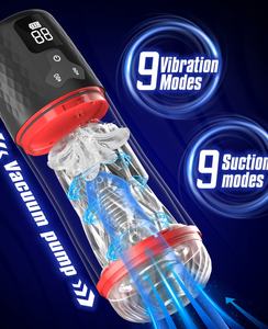 เครื่องช่วยตัวเองอัตโนมัติสำหรับผู้ชายมี9โหมดการสั่นสะเทือนอัตราการดูดสูง - Product Image 4