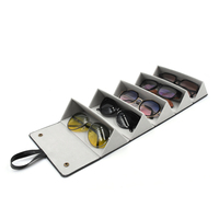 Bestclean Offre Spéciale OEM Matériaux personnalisables Nouveau design Étui à lunettes multi-fentes Organisateur Plusieurs étuis à lunettes de rangement