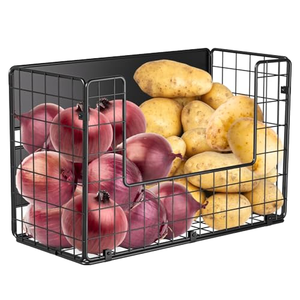 Magnetic-Mount Minimalist Modern Metal Kitchen <b>Storage</b> <b>Basket</b> Handles for Refrigerator Side-Hanging <b>Toy</b> <b>Storage</b>-Multi-Purpose - Product Image 1