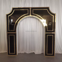 Fournitures de décoration d'arche de fête d'anniversaire, socle en PVC, arche de mariage, support de toile de fond de scène en acrylique