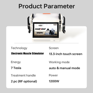 Máquina Profesional de Estimulación Muscular EMS de Alta Potencia, Estimulador Muscular RF de 7 Tesla para Uso Comercial - Product Image 6
