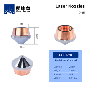 Nuevas boquillas de corte láser Focus JD152 OEM <span class=keywords><strong>DNE</strong></span> tipo A/tipo B para máquina de corte por láser de fibra - Product Image 4