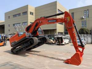 Excavadora Doosan DX150 usada, máquina de 15 toneladas, equipo de construcción, oruga dx150 Doosan, buen precio, venta al por mayor - Product Image 2