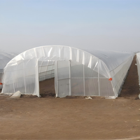 Serre agricole préfabriquée résistante aux ouragans, équipement agricole, tente agricole, serre verte, best-seller