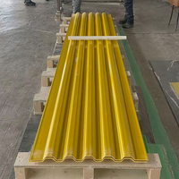 Tuiles de toit en plastique renforcé de fibre de verre de haute qualité, tuiles de toit semi-transparentes, tuiles de toit transparentes en fibre de verre
