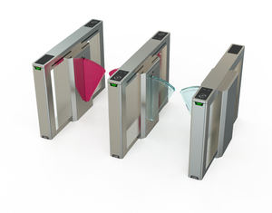 Tourniquet à battant OEM en acier inoxydable 304, contrôle d'accès de sécurité, barrière à clapet, protection IP68, carte à puce, reconnaissance faciale - Product Image 3