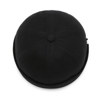 Visière rétro sans bord roulée manchette crâne Docker Melon casquette sans bord casquettes chapeaux avec logo de marque personnalisé