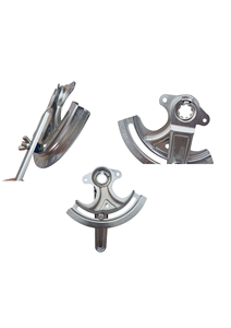 Régulateur à cadran avec poignée d'amortisseur de contrôle du volume en acier au carbone de style design industriel - Product Image 6