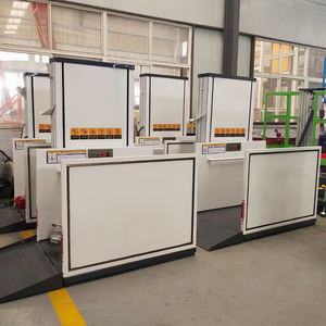 Elevador vertical hidráulico para discapacitados, <span class=keywords><strong>plataforma</strong></span> de elevación para discapacitados, porche interior y exterior personalizado - Product Image 4
