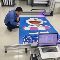Machine d'impression murale UV compacte haute performance sans fil/filaire pour peinture murale au laser |   Imprimante murale 3D portable haute résolution