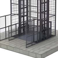 Plateforme élévatrice hydraulique, élévateur de voiture, élévateur de marchandises, taille personnalisée disponible
